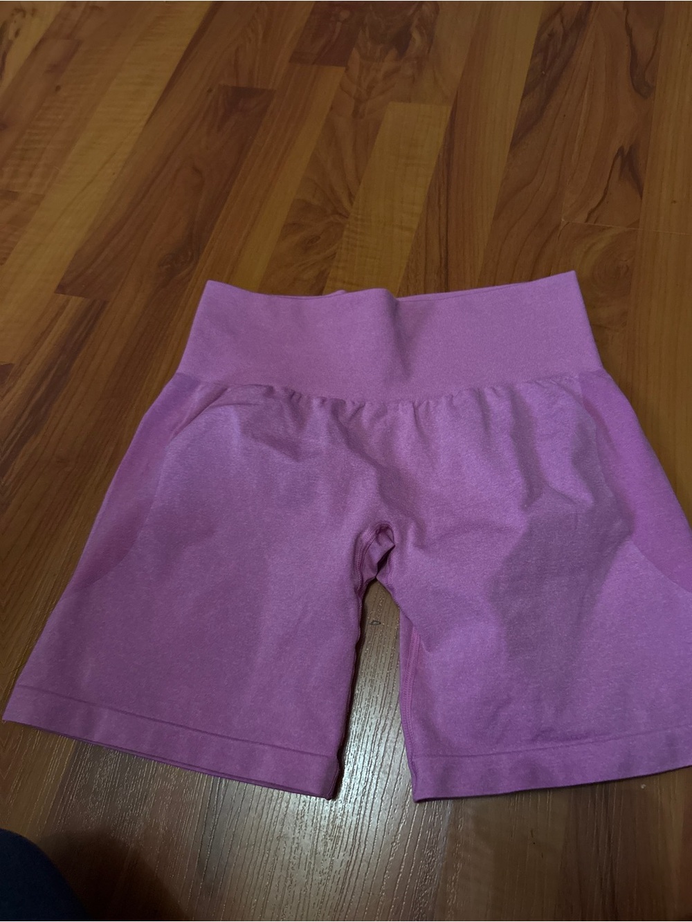 NVGTN Women's Mauve-Pink Performance High-Waist Shorts